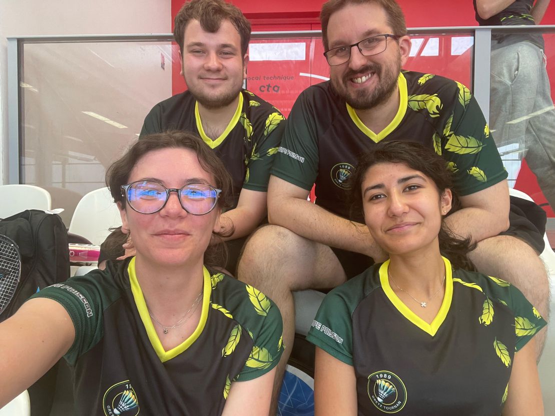 joueurs et joueuses du club