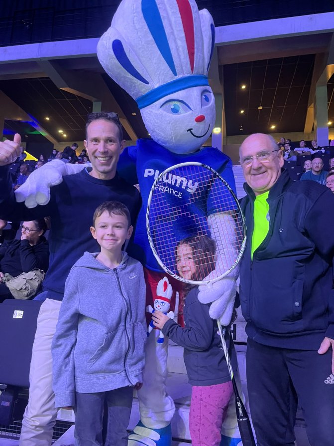 Internationaux de France à Tremblay avec le SCGT Badminton